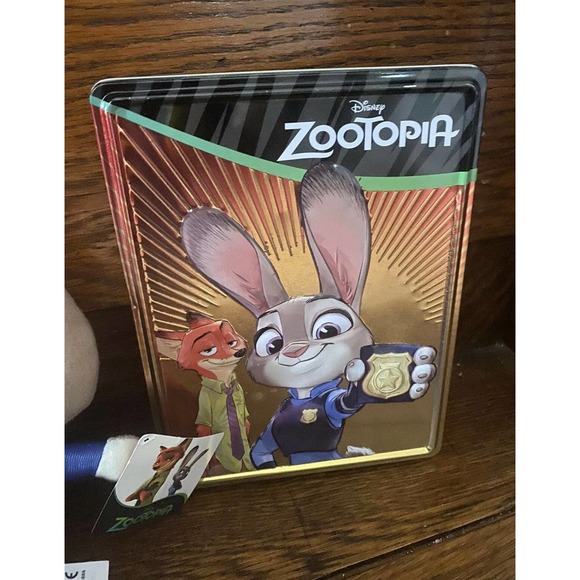 Zootopia Gift Basket Plush Pillow Characters Action Figures Sticker Book - Picture 5 of 10